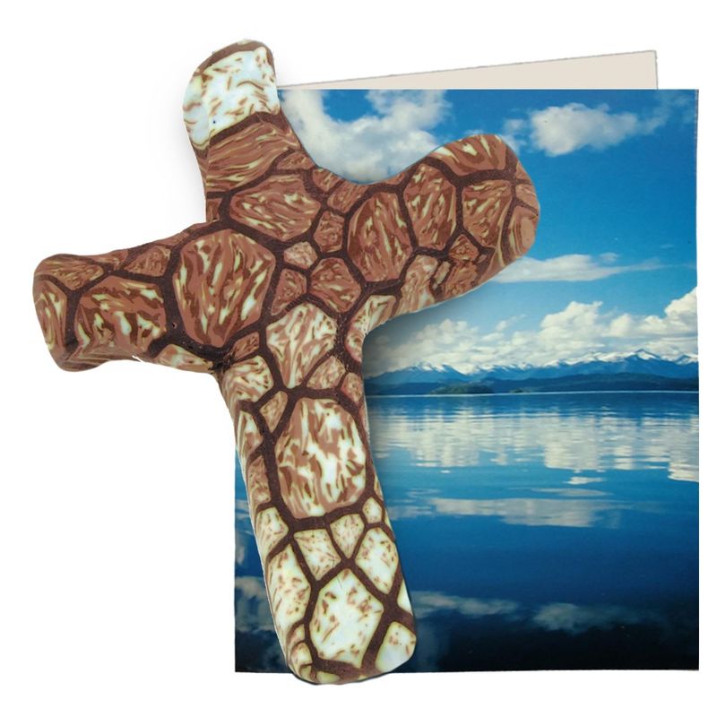 Stone Hand Held Cross