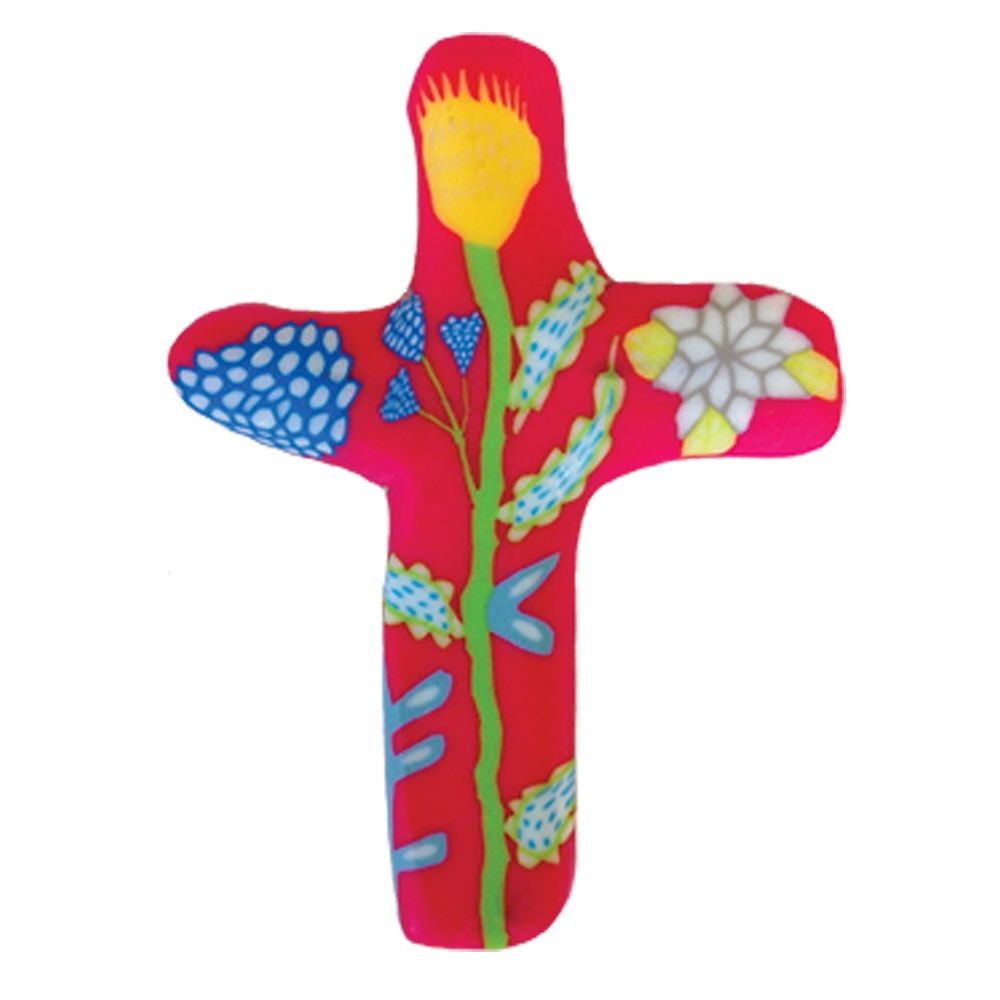 Multiple Blessings (pink) Pocket Cross