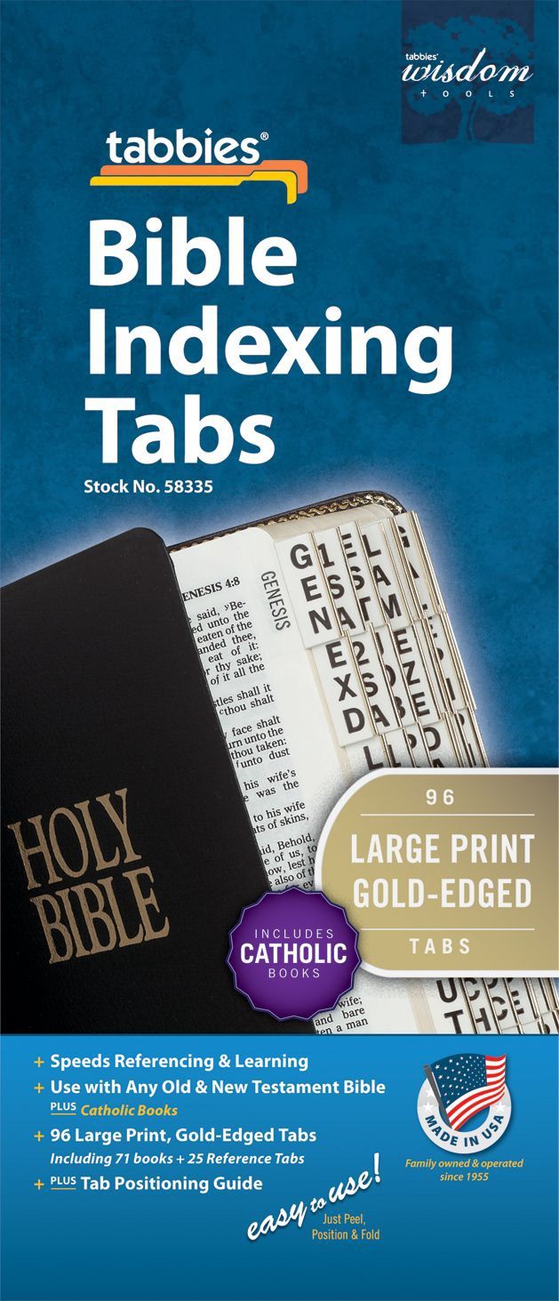 Bible Tabs Catholic Tabbies LP