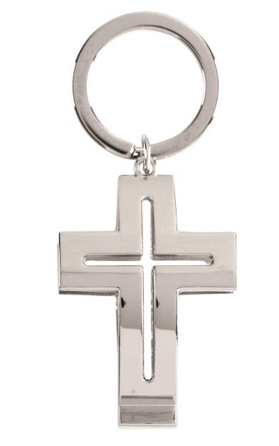 Keyring Hope Cross Faith Card