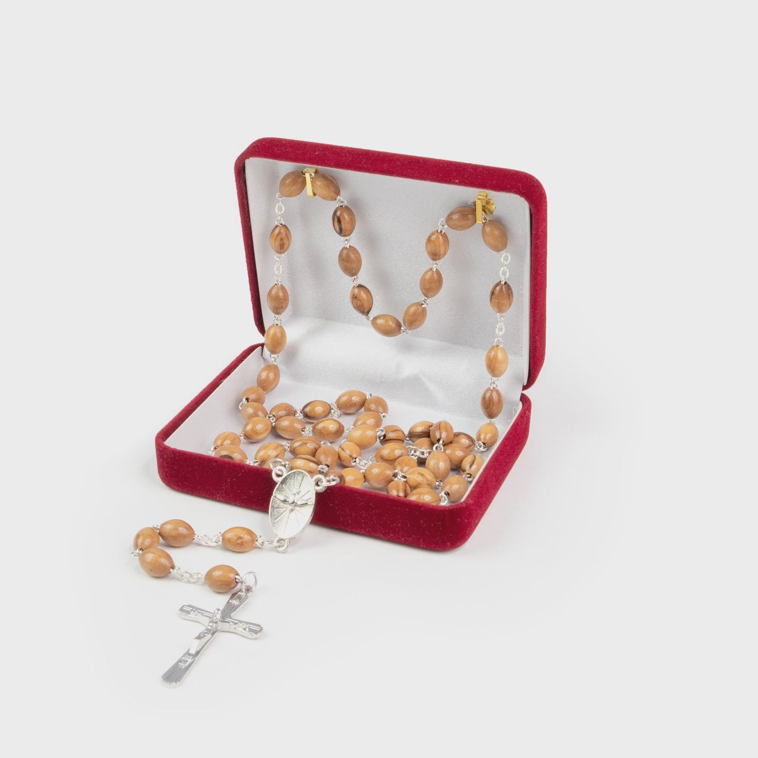 Confirmation Olive Wood Rosary
