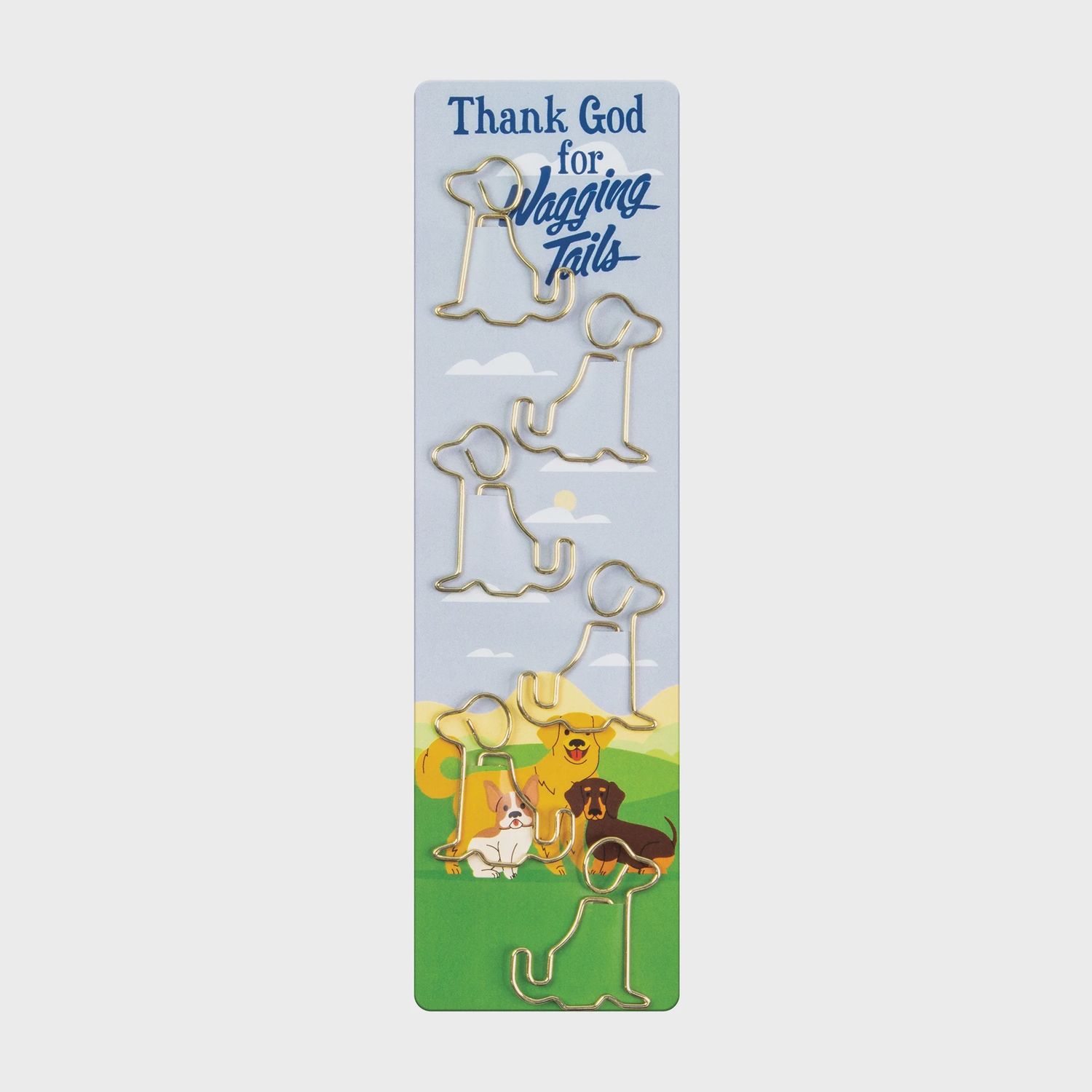 Paper Clip Set, Dog - Thank God for Wagging Tails