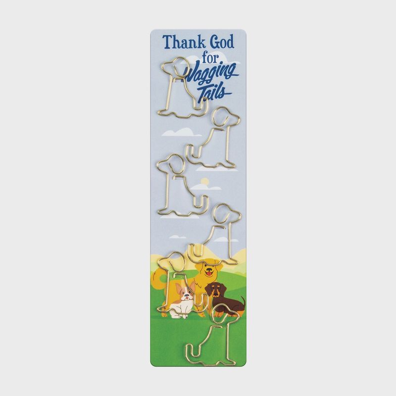 Paper Clip Set, Dog - Thank God for Wagging Tails
