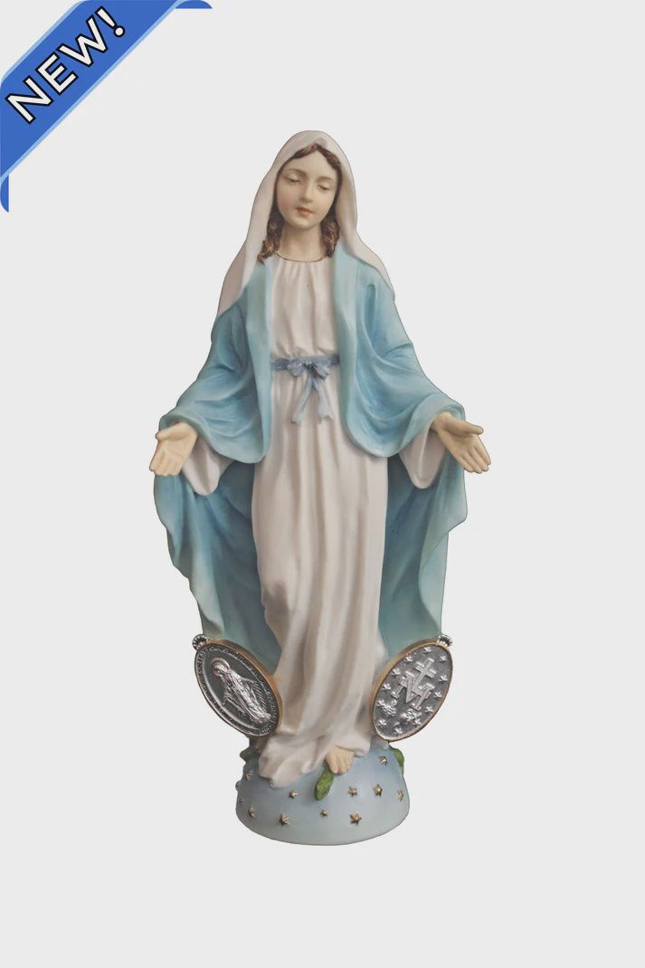 Miraculous Medal  - Full Color w/medals