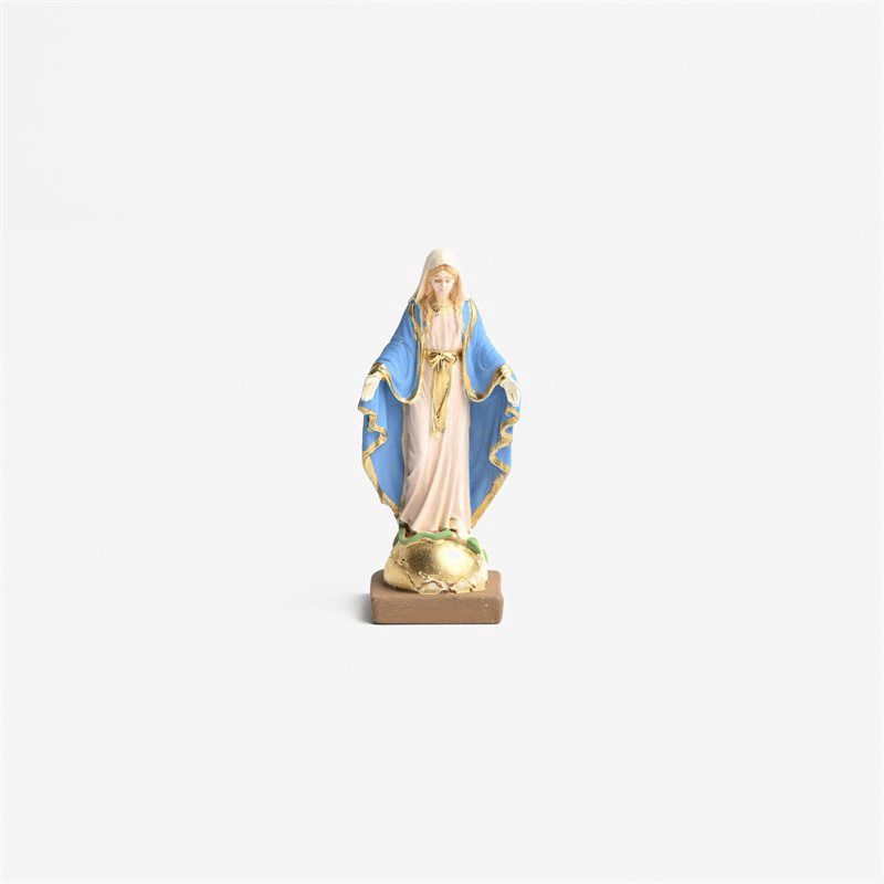 Colored Miraculous 3&#39;&#39; Mary Statue