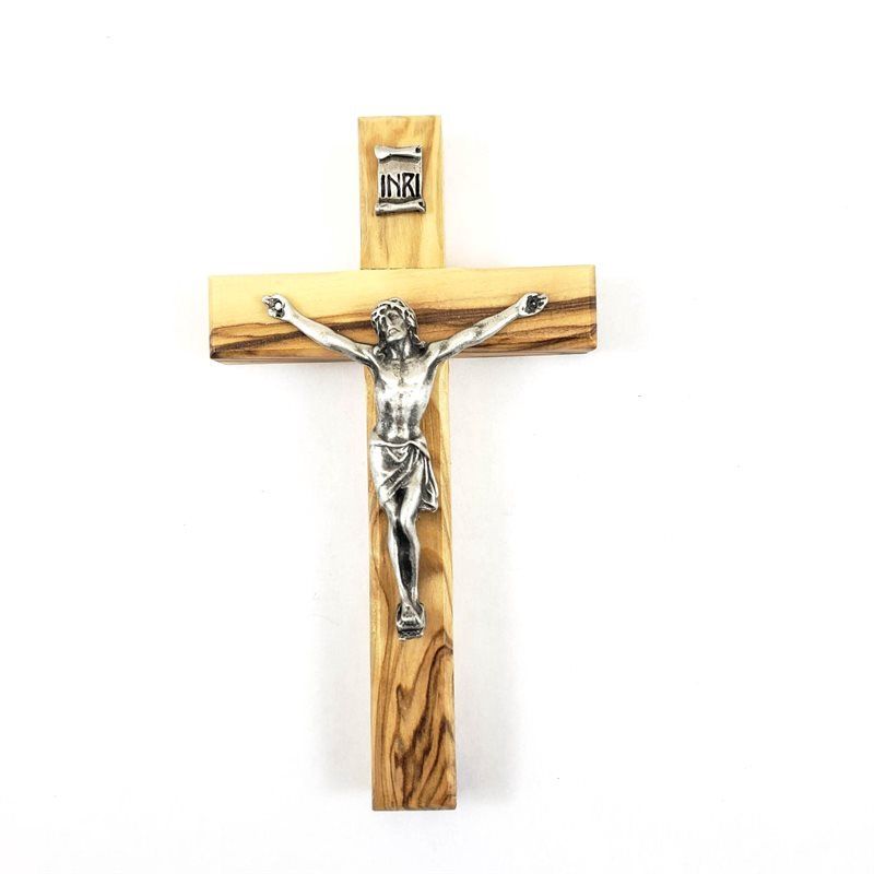 Crucifix with Pewter Corpus -SHO - 13CA