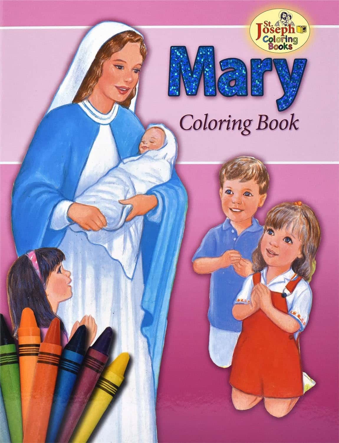 About Mary Coloring Book