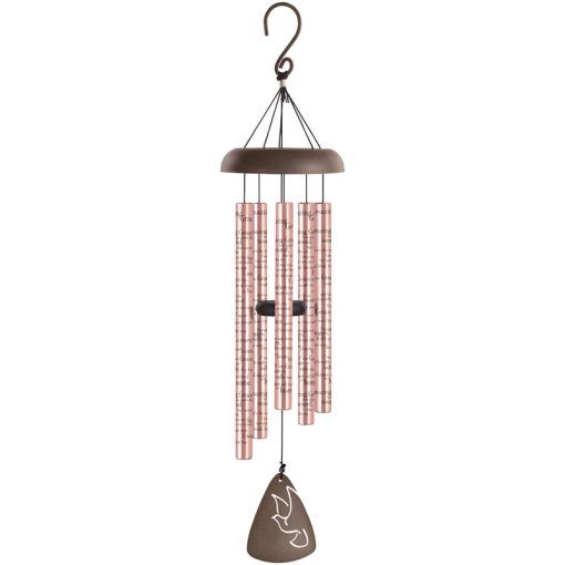 &quot;Amazing Grace&quot; 30&quot; Rose Gold Sonnet Chime