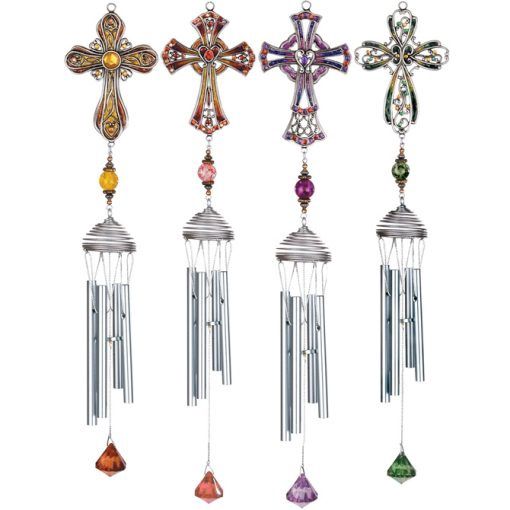 Pewterworks™ Crosses Chimes