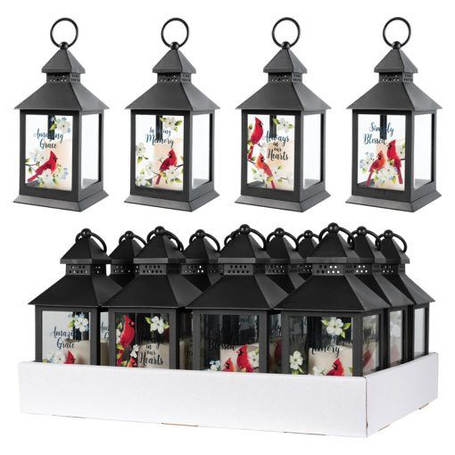 Cardinal Bereavement Lantern