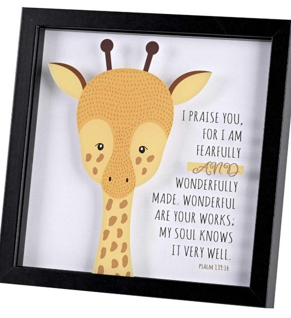 Framed Art I Praise You For I Am