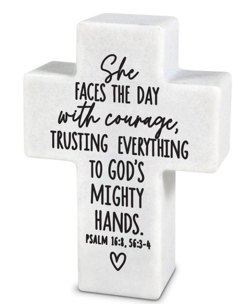 Mini Inspire Cross She Faces The Day