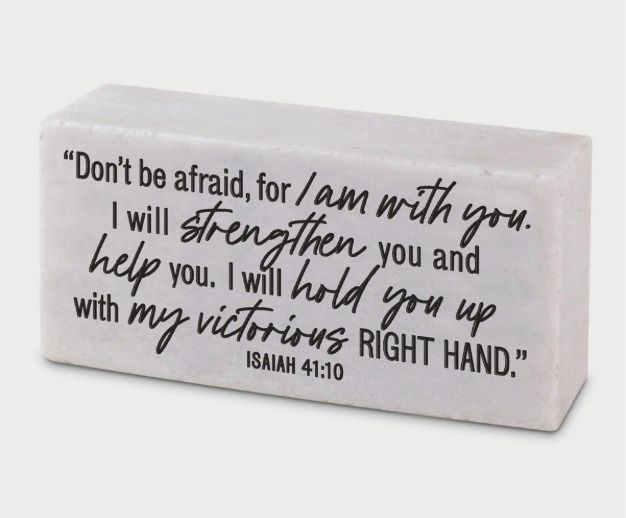 Scripture Block Do Not Be Afraid