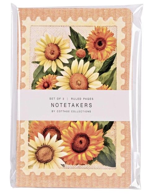 Notetakers Sunflower Vintage Collection