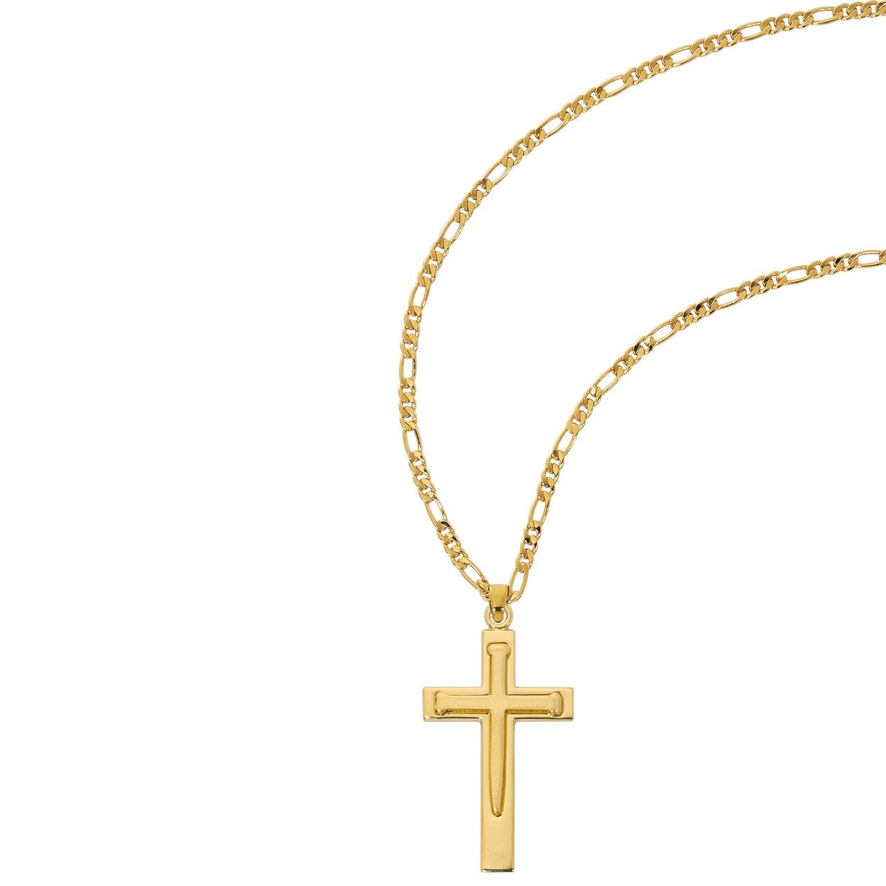 (J9227FG) 24&quot; CH G/SS NAIL CROSS