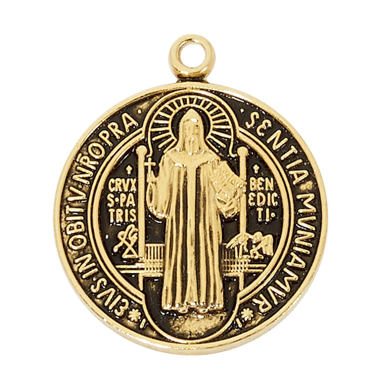 (J434) 18&quot; CH G/SS ST. BENEDICT
