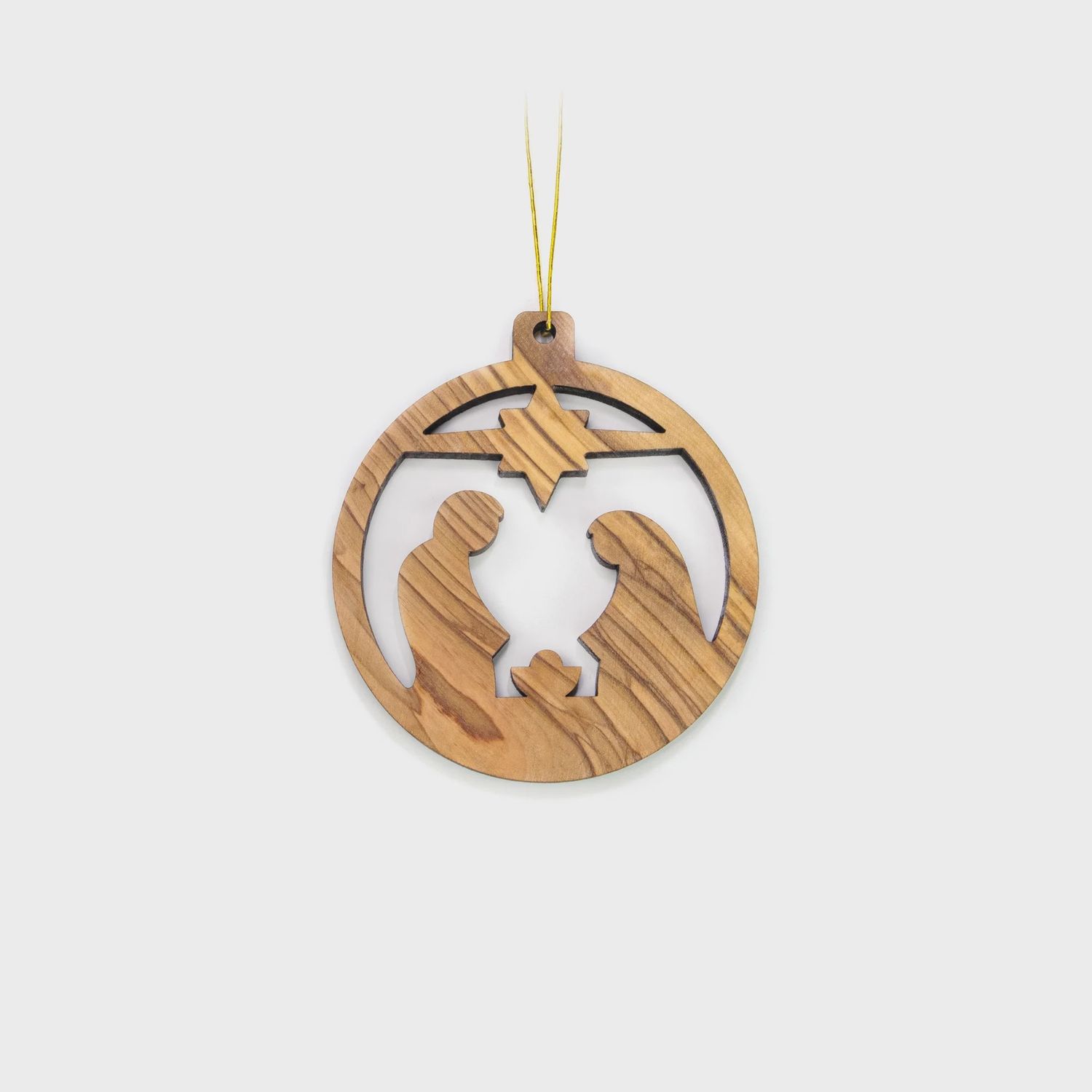 2D Christmas Circle Nativity