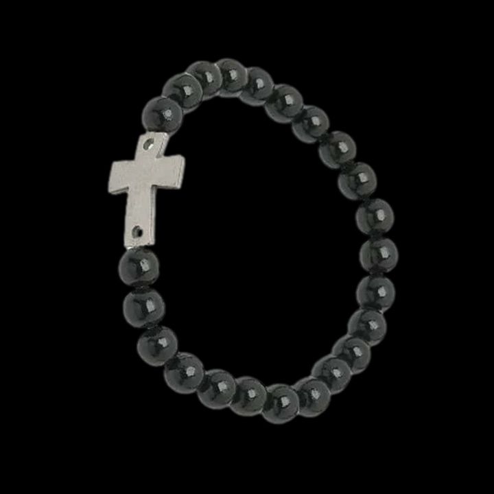Man of Faith Cross Bracelet