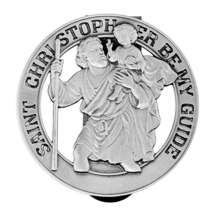 St. Christopher Visor Clip WJH