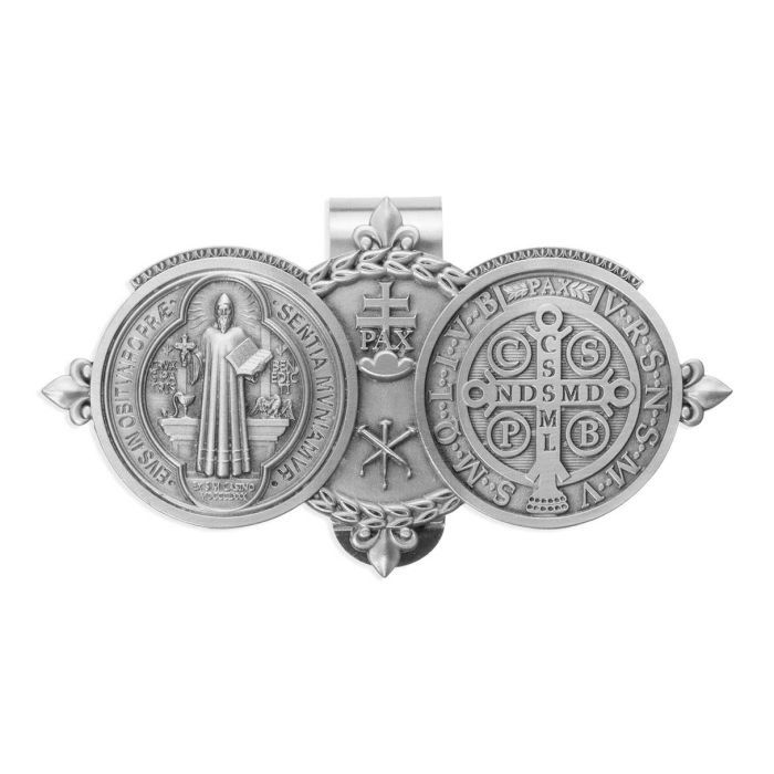 St. Benedict Visor Clip WJH
