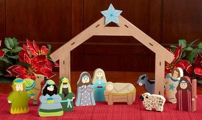 11 PC Children&#39;s Nativity