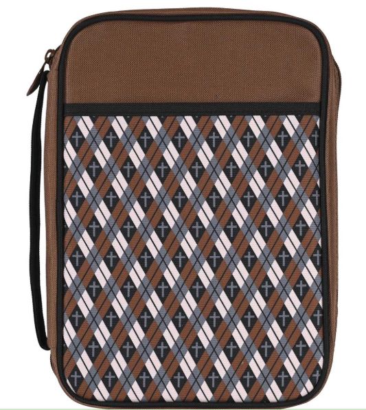 Bible Case Cross Pattern, Size: Large