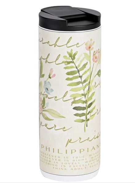 Tumbler Whatever Is True Noble 20 Oz