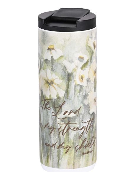 Tumbler The Lord Is My Strength 20 Oz