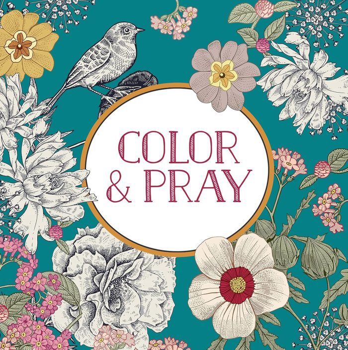 Color &amp; Pray (Keepsake Coloring book)