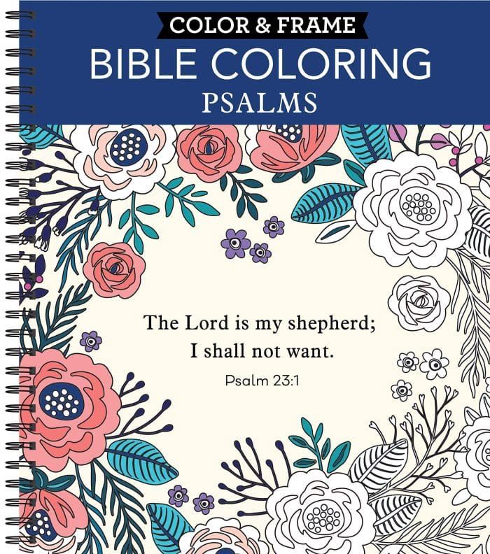 Color &amp; frame - Bible Coloring: Psalms