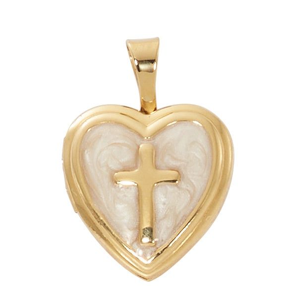 (J9323) 16-18" CH G/SS CROSS HEART