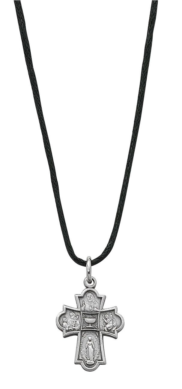 (D573LC) PEWTER 4-WAY PENDANT