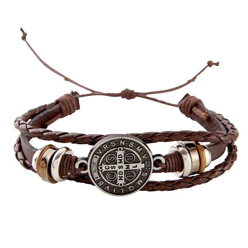 Saint Benedict Bracelet Stack
