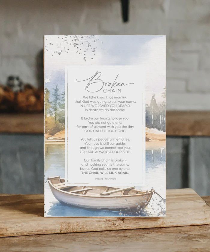 Broken Chain – Boat 6x9 MDF Plaque