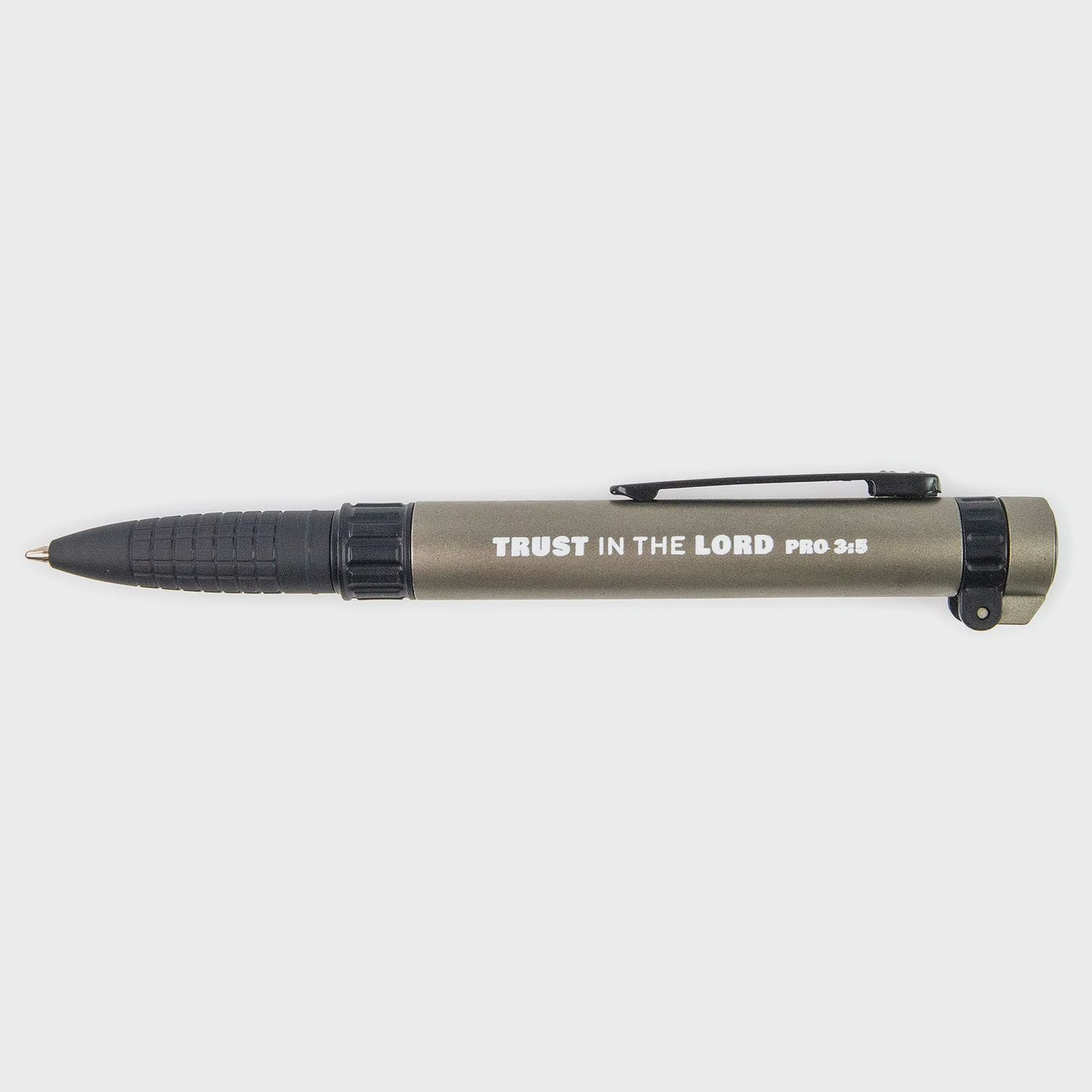 Utility 7-in-1 Pen Gray - Trust in the Lord, Pro 3:5