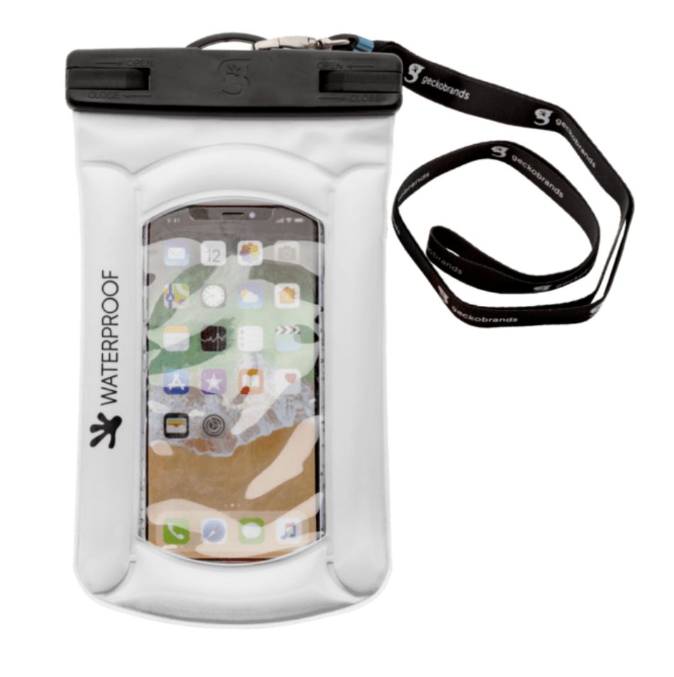 FLOATING PHONE BAGS, Color: WHITE