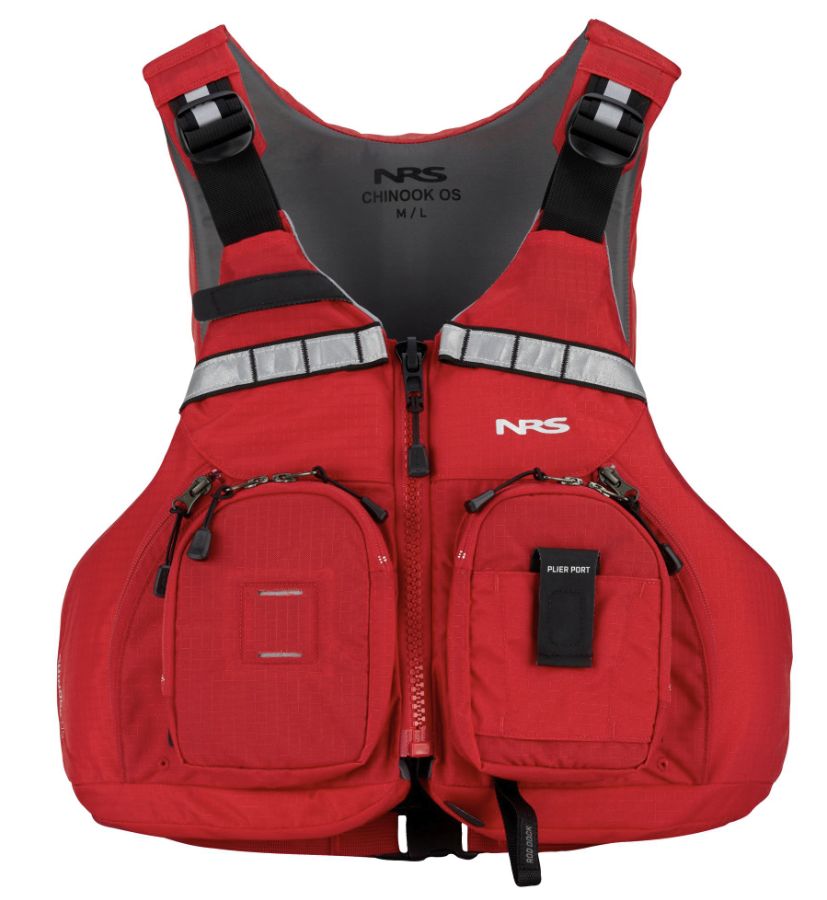 Chinook OS (New for 2025), Color: Red, Size: XL/XXL	44&quot;–56&quot;	88+ lbs