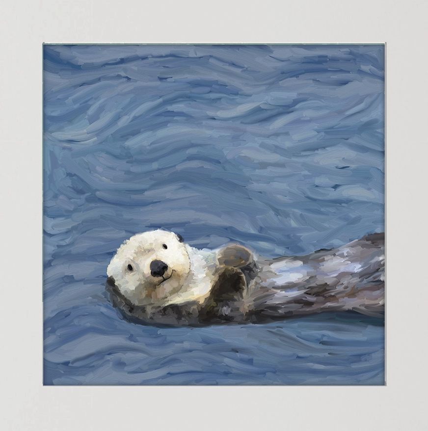 SEA OTTER SQUARES