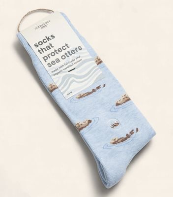 SOCKS THAT PROTECT SEA OTTERS