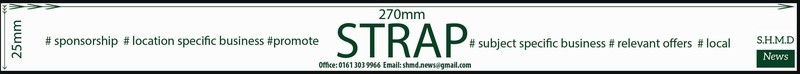 Strap Line Advert