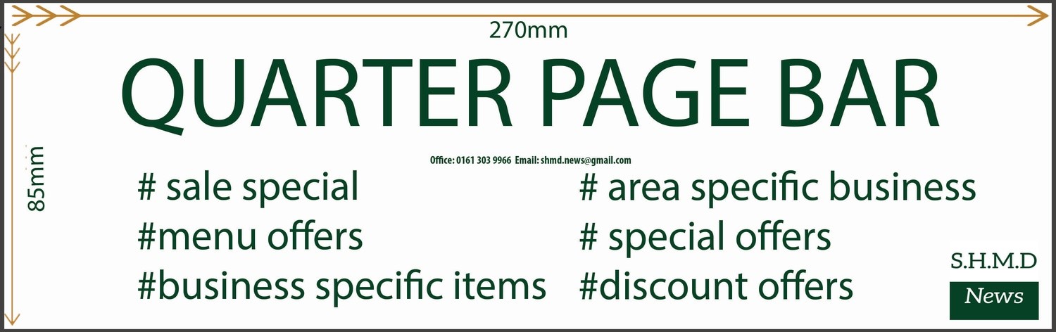 1/4 Page Advert
