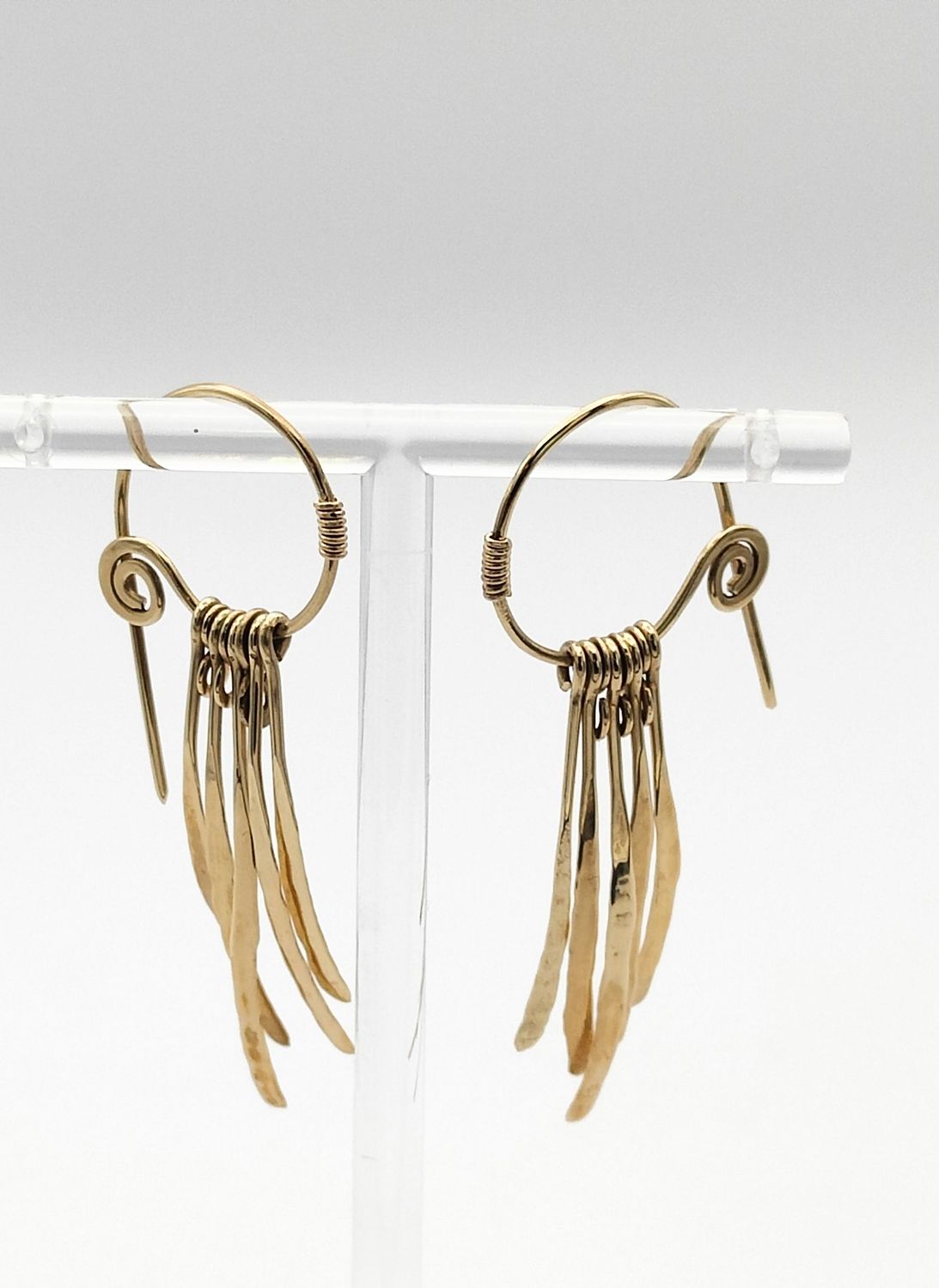 Feathered  Hoops