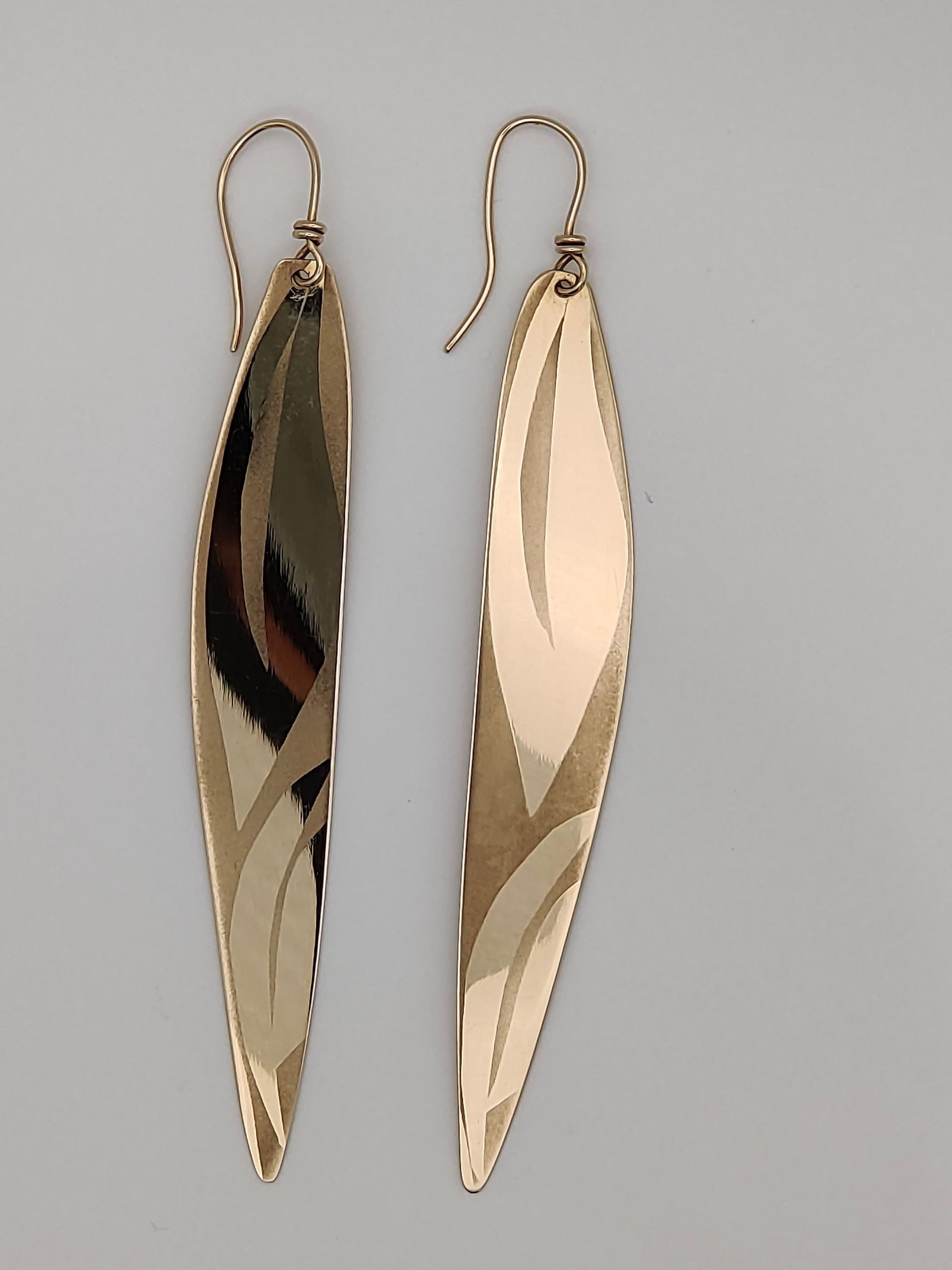 Amazonas Leaf Earrings no.2