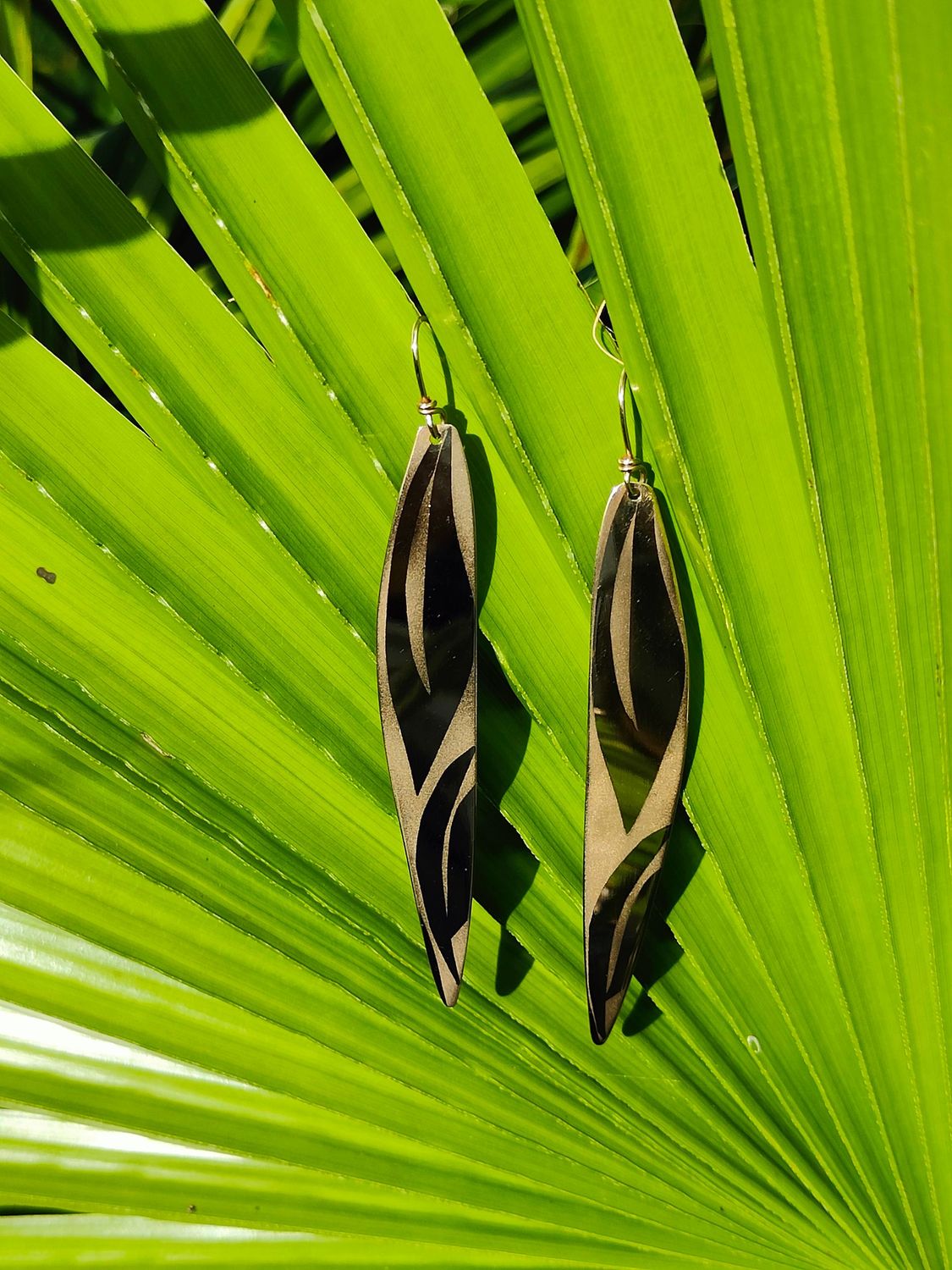 Amazonas Leaf Earrings no.2
