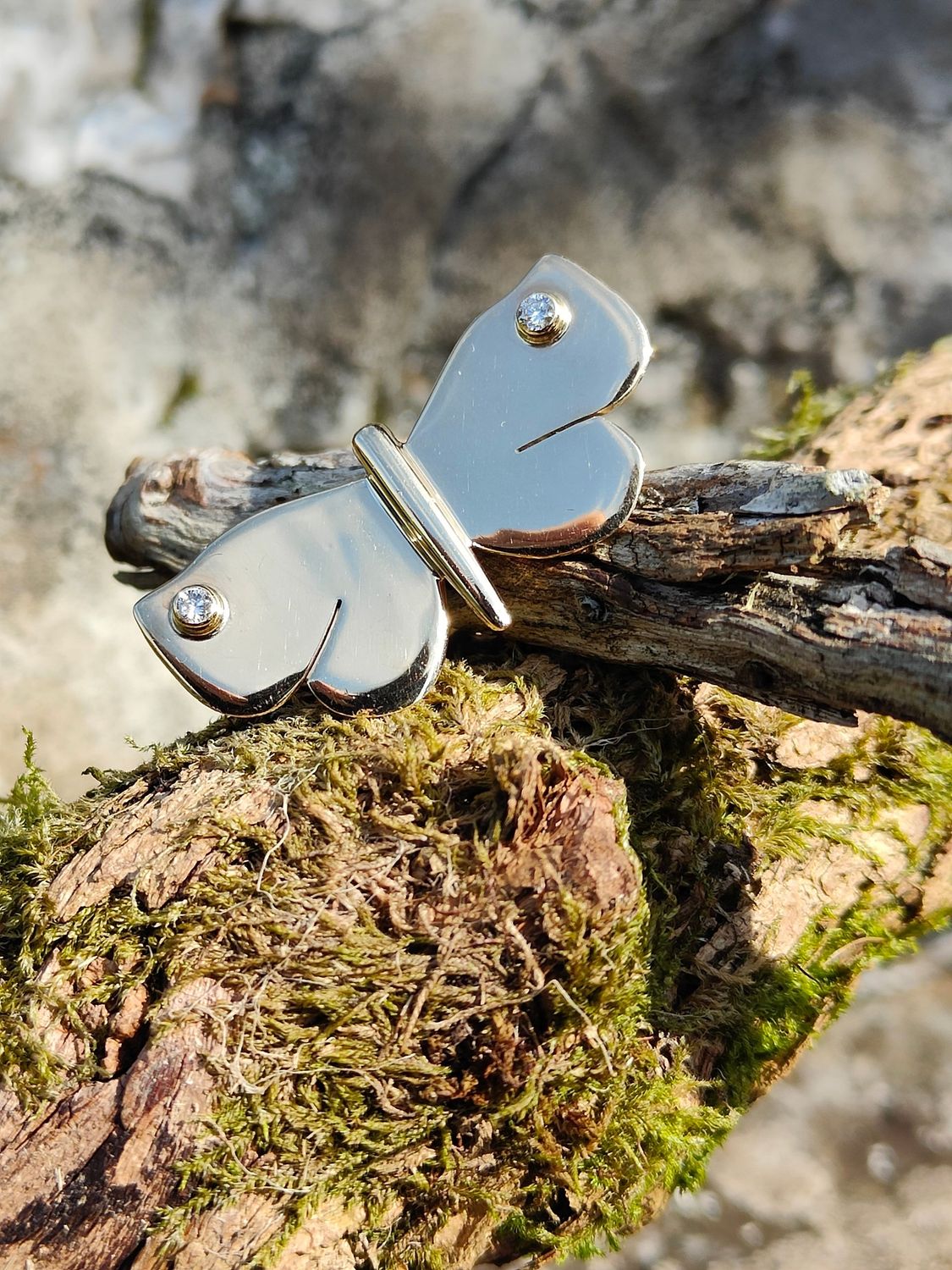 Sparkling Butterfly Diamond Ring Sparkling Butterfly Diamond Ring