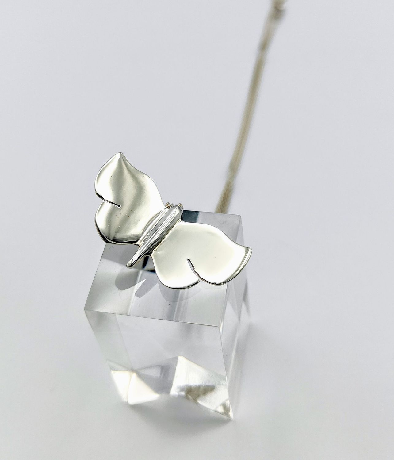 Silver Butterfly Pendant