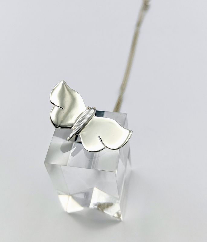 Silver Butterfly Pendant
