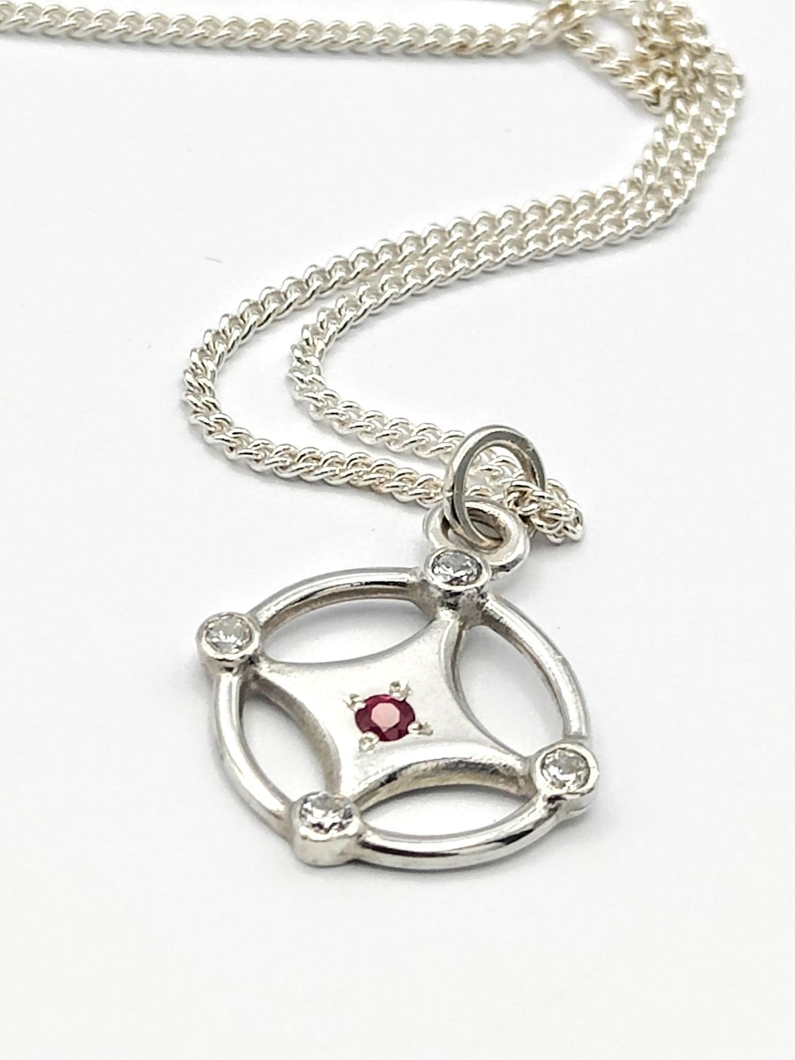 Silver Sacred Circle Pendant