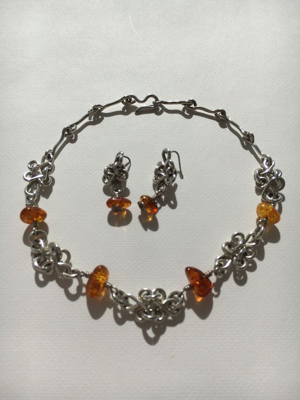 Trilogy Amber Necklace