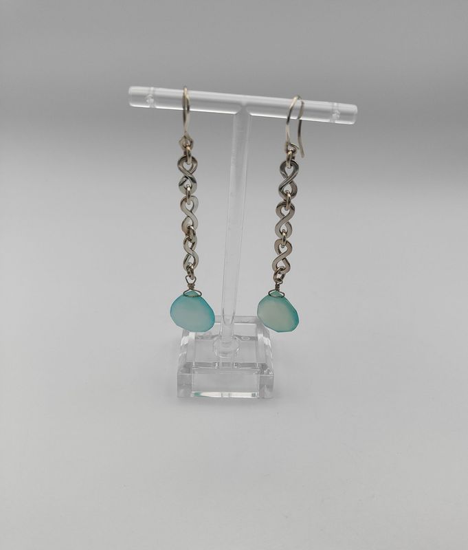 Siempre Chalcedony Forever Earrings